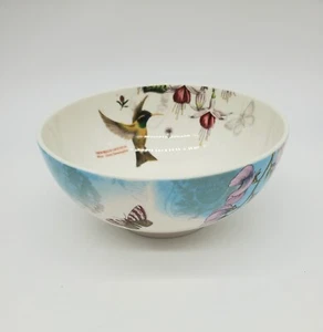 Portmeirion Botanic Hummingbird Soup/Cereal Bowl With Flowers & Butterfies - Picture 1 of 6