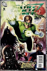 Sociedad de la Justicia de América #5 Eaglesham Phil Jiminez variante 1:10 (DC 2007) casi nuevo- - Imagen 1 de 11