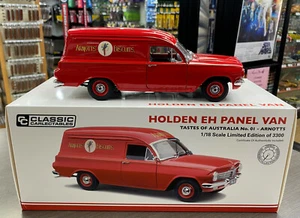37985 HOLDEN EH PANEL VAN ARNOTTS TASTES OF AUSTRALIA #1 1:18 SCALE MODEL CAR - Picture 1 of 10