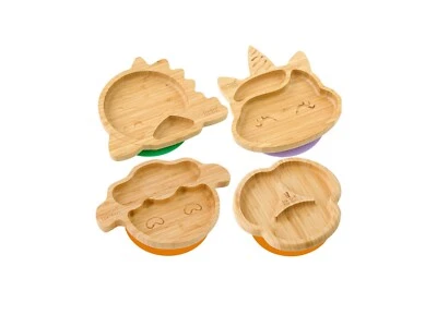 Bamboo Baby Suction Unicorn Plates (personalised option on other listing) - Bild 1 von 4