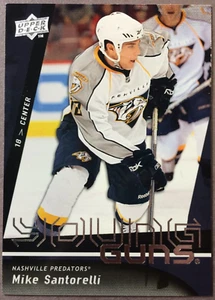 2009-10 Upper Deck Young Guns #248 Mike Santorelli Nashville Predators RC - Picture 1 of 1