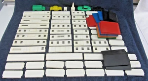Vintage 1963 Child Guidance Toys (Guidancetown USA) City Town Building Set 80 pc - Bild 1 von 9