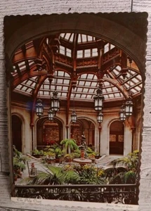 VTG Postcard Palm Court Biltmore House Asheville Ephemera Memorabilia Souvenir - Picture 1 of 3