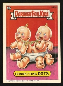 Topps Garbage Pail Kids 1987 serie 10 puntos de conexión #390a no_deportivo - Imagen 1 de 2