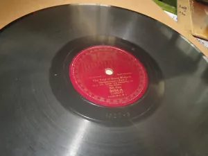 78RPM Conqueror Bill Cox - Trial of Bruno Richard Hauptmann, Parts I + II, VG- - Picture 1 of 5