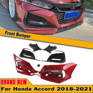 Rote Frontstoßstange Verkleidung Für Honda Accord 10th 2018 2019 2020 2021 YOFER - Picture 1 of 11