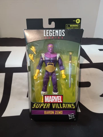 Baron Zemo BAF Super Villains 6" Scale MARVEL LEGENDS Series NEW Cover