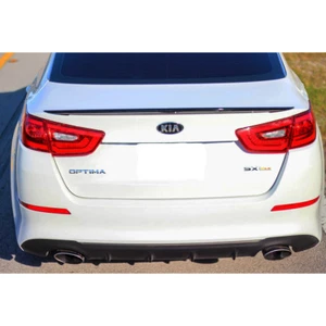 Painted Black For KIA Optima K5 TF REAR TRUNK BOOT SPOILER WING 2014-2015 - Picture 1 of 6