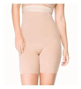 Spanx Love Your Assets Cintura Alta Medio Muslo Modelador Desnudo 2541 XL Nuevo - Imagen 1 de 5