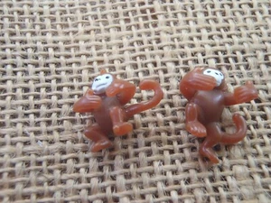 Figuras de repuesto de Bluebird Polly Pocket 2 Monkeys 2000 Jungle Pets Mattel - Imagen 1 de 3