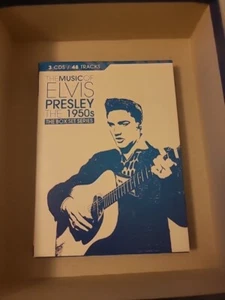 The Music Of Elvis Presley 3 CD Box-Set The 1950s (2009 Sony Music EU) 48 Tracks - Imagen 1 de 4