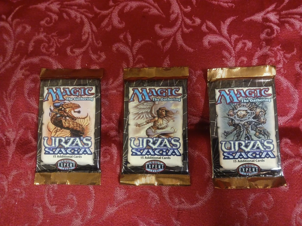 Preços baixos em Magic: The Gathering urzas Saga Lacrado pacotes