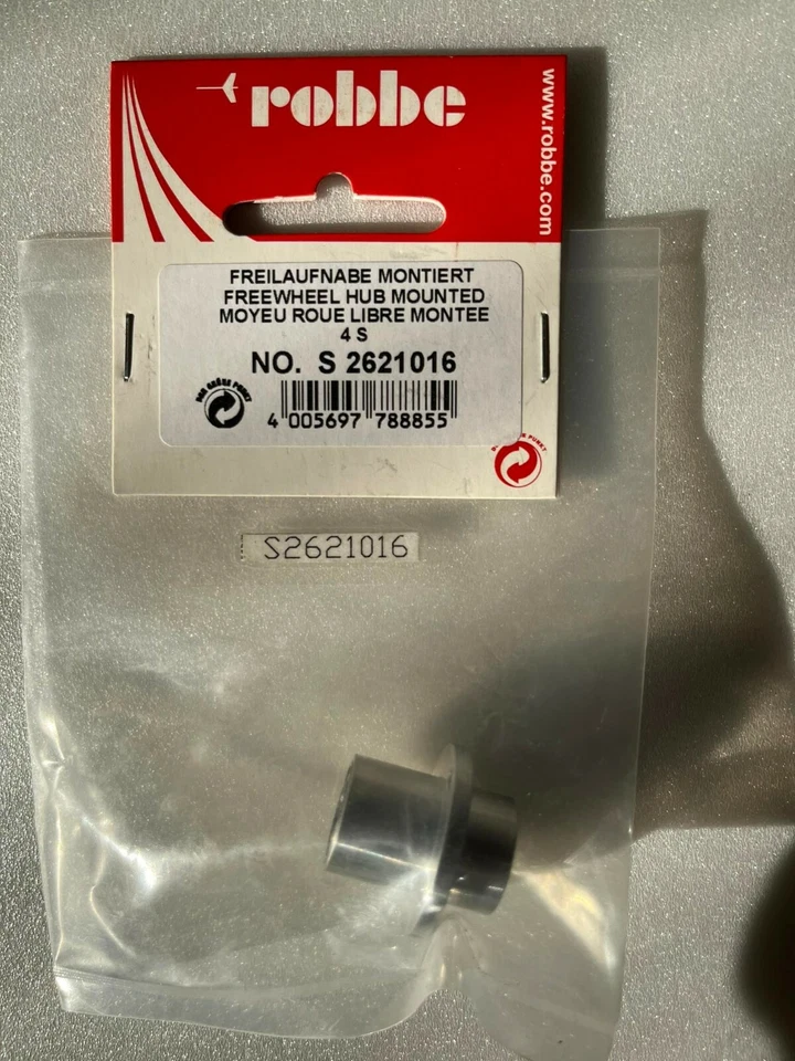 Robbe Freilaufnabe Montiert 4S S2621016 NEU - Bild 1 von 1