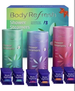 Shower Steamers Aromatherapy, 18 Pack Shower Bombs with Essential Oils - Picture 1 of 6