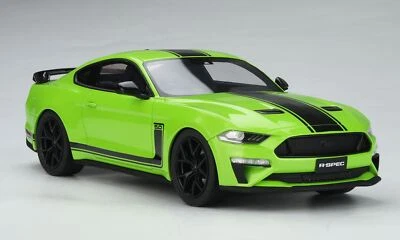 Ford Mustang R-Spec 2020 1:18 - RHD -- Grabber Lime -- GT Spirit Foto 1 de 4