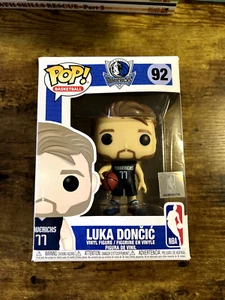 Funko Pop! Basketball: Luka Doncic Dallas Mavericks Figurine #92 - Picture 1 of 6