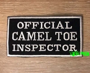 PARCHE OFICIAL DE INSPECTOR DE PUNTA DE CAMELLO Motociclista Parches Chaqueta Chaleco De Colección - Imagen 1 de 1