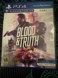 Blood & Truth Vr - Sony PlayStation VR - Near Mint Condition - Picture 1 of 3