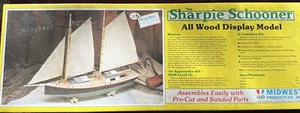 Midwest Products The Sharpie Schooner All Wood Display Open Box SELLING AS IS - Picture 1 of 4