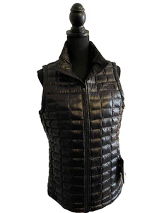 The North Face Womens Thermoball Eco Vest Black Medium Slim Puffer Insulated - Picture 1 of 9