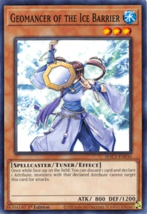 Yugioh! Geomancer of the Ice Barrier - HAC1-EN036 - Common - 1st Edition Near Mi - Picture 1 of 6