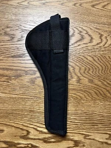 Hunter Holster - HOLSTER FOR LARGE PISTOL - Black - 12" x 5" Right Hand - Picture 1 of 5
