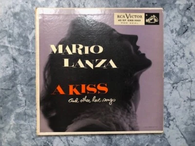 Mario Lanza Sings A Kiss - RCA Victor Red Seal Records-45 RPM-2 records-8 songs - Image 1 of 4