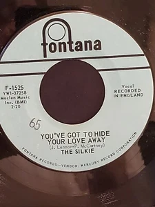 THE SILKIE 7" 45 RPM "You've Got To Hide Your Love Away" & "City Winds" VG cond. - Bild 1 von 4
