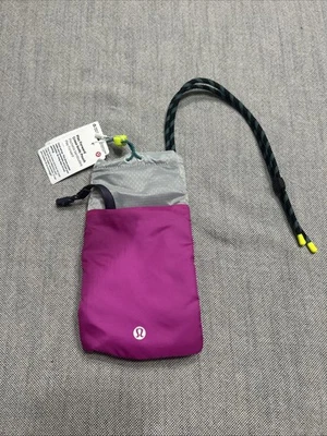 Lululemon Play Forward Crossbody Pouch NWT Pink Purple Phone Bag Water-Repellent - Image 1 of 4