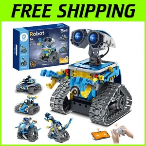 Rechargeable Robot Building Kit - Kids' Coding Gift - Picture 1 of 9