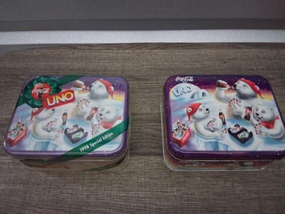 1998 Special Edition Coca-Cola Uno Card Game, Total Of 2 - Image 1 of 4