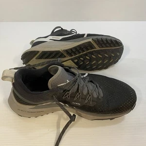 Nike React Pegasus Trail 4 Flywire Women’s US 10 Black Grey Running Shoes - Picture 1 of 5