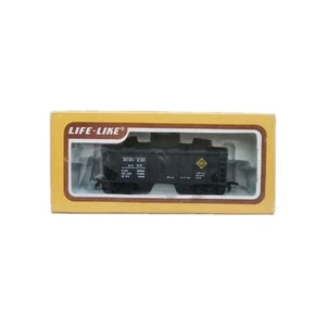 Life-Like Trains 8514 Covered Hopper Erie 4065 HO Boxed 1:87 Vintage Black - Picture 1 of 20