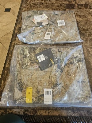 2 NEW Pair Men’s Cabela's Hunting Pants Size 36 Reg Silent Weave Camo 6 Pockets - Image 1 of 4