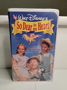 So Dear to My Heart (VHS 1992) Walt Disney Pictures Vintage Movie - Imagen 1 de 8