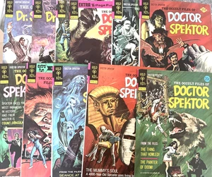 OCCULT FILES OF DOCTOR SPEKTOR. NUMBER'S BETWEEN 2-18. (11 ISSUE LOT). GOLD KEY - Picture 1 of 23