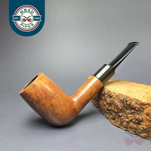 Pipa de brezo Sasieni Royal Stuart 939 Smooth Stack Estate, English Estates - Imagen 1 de 11