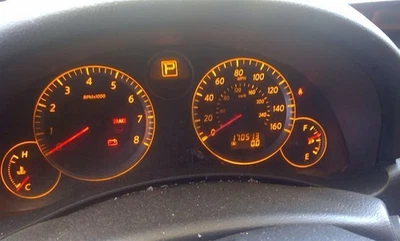 2005 Infiniti G35 Speedometer Cluster MPH AT W/o Navigation system Used - Image 1 of 2