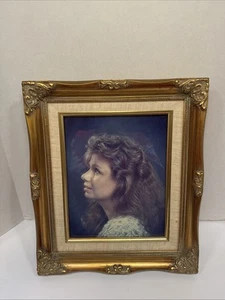 Vintage Gold Gilded Ornate Photo Wood Frame Baroque For 8” X 10” Photo - Picture 1 of 16