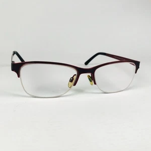 VICTORIA GREY eyeglasses PLUM/BURGUNDY HALF RIM glasses frame MOD: VG1056 - Picture 1 of 8