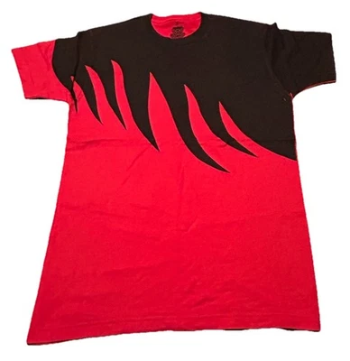 Camiseta WWE Legends Kane Flame Gráfica Roja Negra Ondulación Junction Talla M Nueva sin Etiquetas Foto 1 de 3