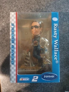 Forever Collectibles Rusty Wallace Miller Lite Bobble Head - Picture 1 of 3