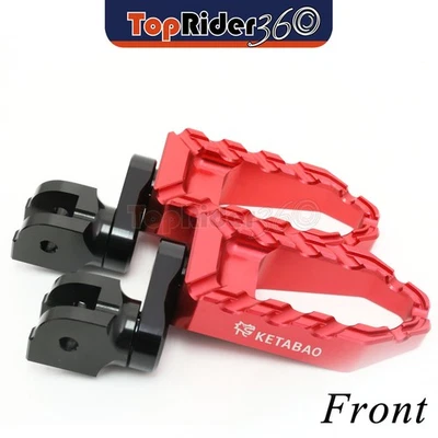 Clavijas delanteras BUZZ extendidas rojas de 25 mm para Hypermotard 1100 S EVO SP 08-14 13 12 Foto 1 de 4