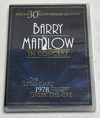BARRY MANILOW : Legendary 1978 Greek Theatre Concert - 30th Anniversary DVD Set - Image 1 of 3