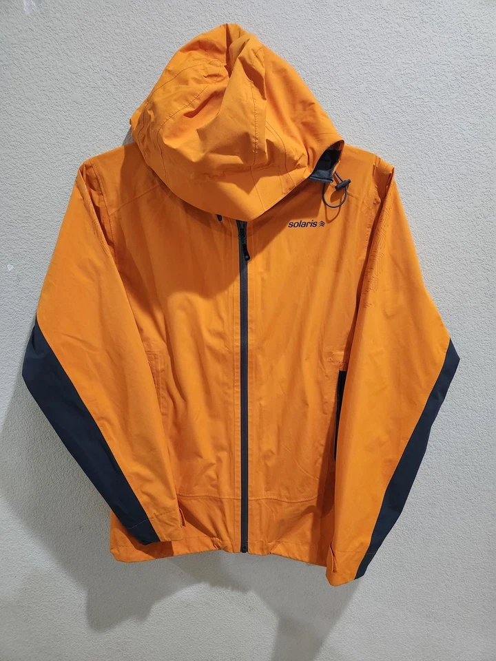 Chaqueta cortavientos Solaris Cold Gear para hombre talla pequeña cremallera completa con capucha Foto 1 de 4