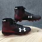 Under Armour Shoes Mens 12.5 Hammer Sneakers 3021725-001 Black Burgundy NEW