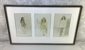 Drawings by Mary Devereux from 1881 Reprints of Originals - Picture 1 of 12