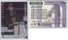 2002 Donruss Best of Fan Club Franchise Features Game-Worn Jersey Randy Johnson