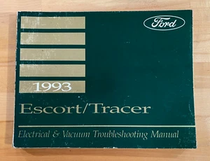 1993 Ford Escort Tracer OEM Electrical & Vacuum Troubleshooting Manual - Picture 1 of 2