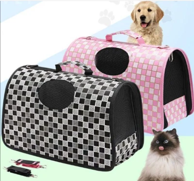 Portable Pet Dog Backpack Breathable Cat Carrier Bag Airline Approved Transport - Image 1 of 4